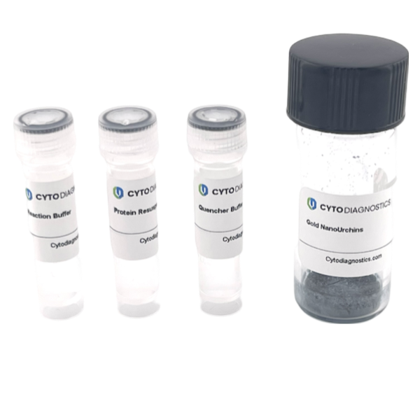 80nm Maleimide-Activated Gold NanoUrchins Conjugation Kit (MIDI Scale-Up Kit)