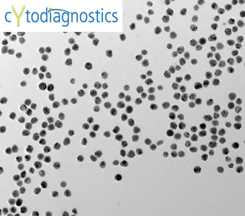 20nm silver nanoparticles - TEM